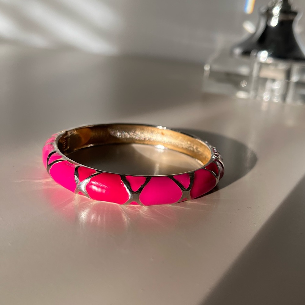 Hot pink bangle